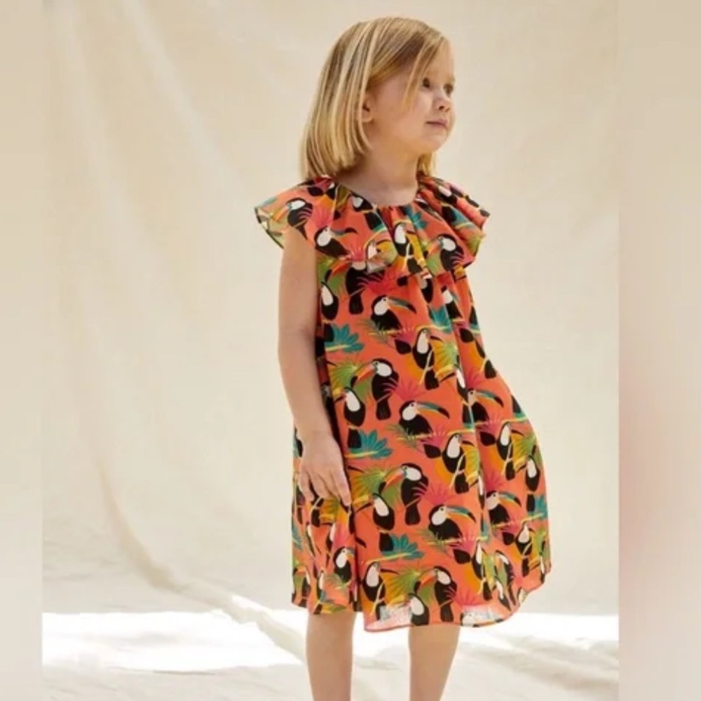 Farm Rio Toucan Dress Size 4T- Mommy Wrap Dress Available - Picture 2 of 16